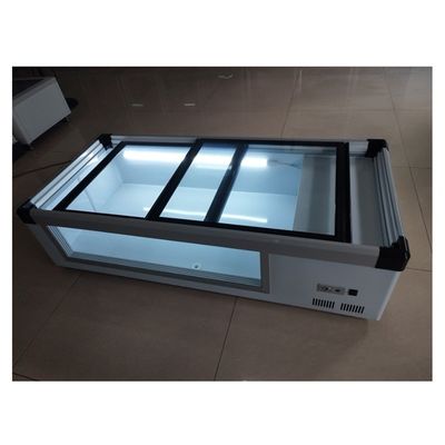 50HZ Countertop Display Cooler Removal Table Top Freezer Glass Door