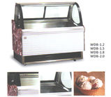 Low Noise Fan Forced Ventilation Gelato Showcase, Energy Saving Commercial Chest Freezer with 2000mm Length