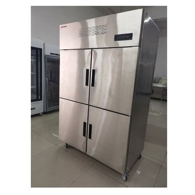 40 Cubic Feet Stainless Steel Electronic Control Upright Frost Free Fridge